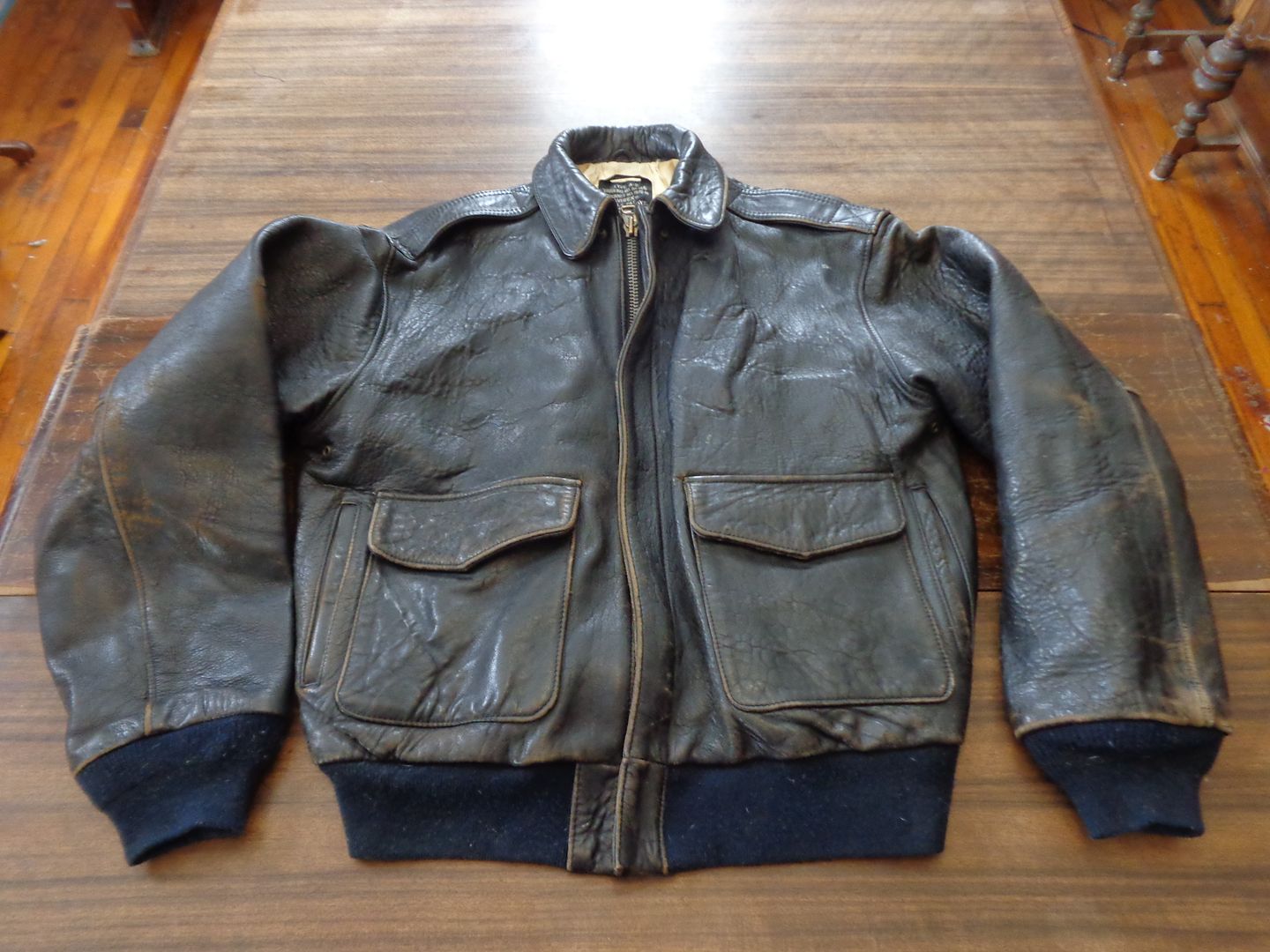 DROPS! 5 CLASSIC LEATHER JACKETS! Avirex A-2, LL Bean A-2 with